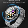 Yesido 1.43' AMOLED Screen 3ATM Phone Calling Rotating Control Magnetic Charging Zinc Alloy Smart Watch IO34