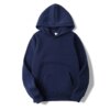 YUKAIHE 220G Custom Logo Men's Fleece Hot Selling High Quality Oversize Drop Shoulder Strings Colorful Hoodies