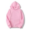 YUKAIHE 220G Custom Logo Men's Fleece Hot Selling High Quality Oversize Drop Shoulder Strings Colorful Hoodies