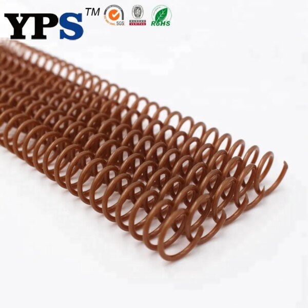 1/4" -2 " PET Plastic Spiral Wire Binding Rings Binding Coil for Notebook