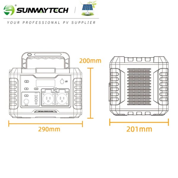 330W Solar Panel Kit Power Generator 300W Solar Energy Systems Home Solar Electricity Generation System