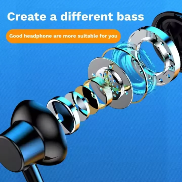 G02 Sports Neckband LED Digital Display Wireless BT Headphone Magnetic Bass Headset with Handsfree Earbuds Supports SD Card