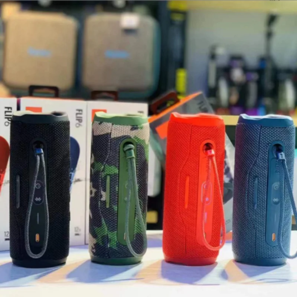 J. BL FLIP6 Compact Wireless Speaker with LED Lights and USB Connectivity for Outdoor Activities