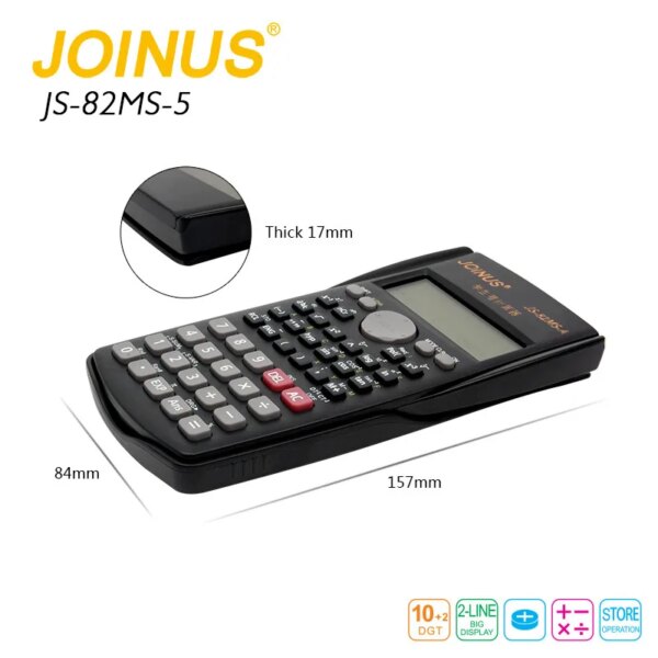 Promotional Gift New Products Wholesale Stationery School Student Tech Mini 10+2 Digits Electronic Joinus Scientific Calculator