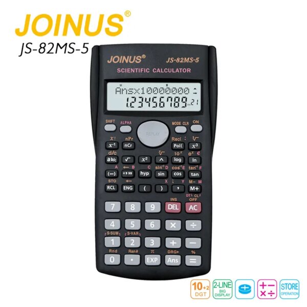 Promotional Gift New Products Wholesale Stationery School Student Tech Mini 10+2 Digits Electronic Joinus Scientific Calculator