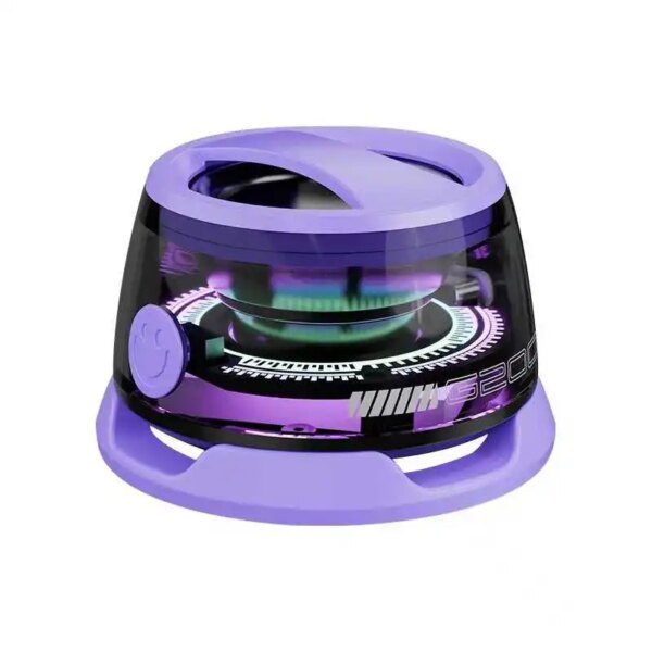 RGB Gaming 2.1 Subwoofer PC Speakers with 7-Color LED Light - V8 Plastic Loudspeaker