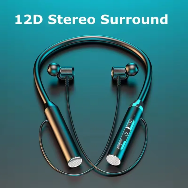 Univer Audifo G01 Wireless Wireless Headphone Sport Earphone Neckband Magnetic Bass Headset Handsfree Earbuds with Mic Neckband