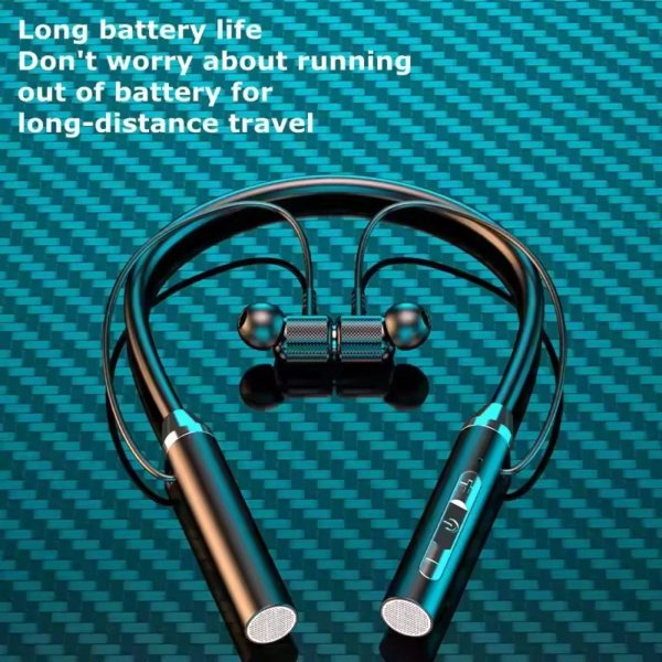 Univer Audifo G01 Wireless Wireless Headphone Sport Earphone Neckband Magnetic Bass Headset Handsfree Earbuds with Mic Neckband