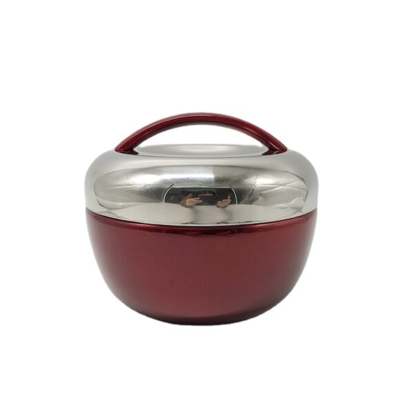 Premium Insulated Stainless Steel Thermal Casserole – Apple-Style Hot Pot Food Warmer